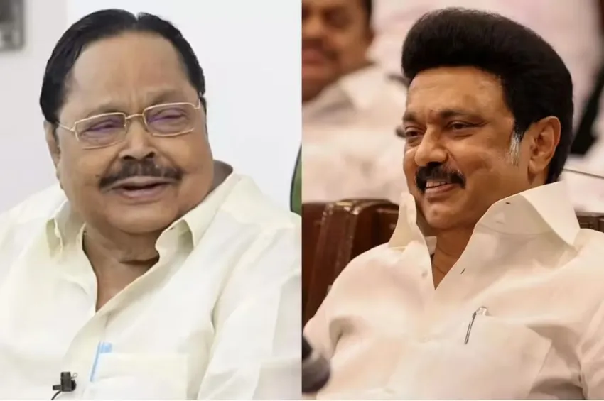 அமைச்சர் துரைமுருகனுக்கு பேரறிஞர் அண்ணா விருது- முதல்வர் ஸ்டாலின் அறிவிப்பு!