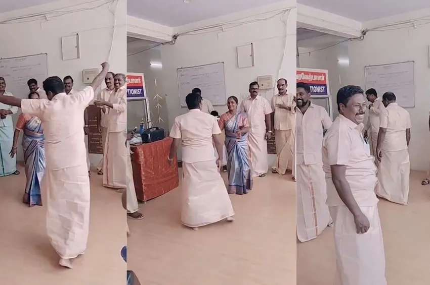 காவல் நிலையத்தில் சினிமா டான்ஸ்: 23 போலீசார் அதிரடி இடமாற்றம்!