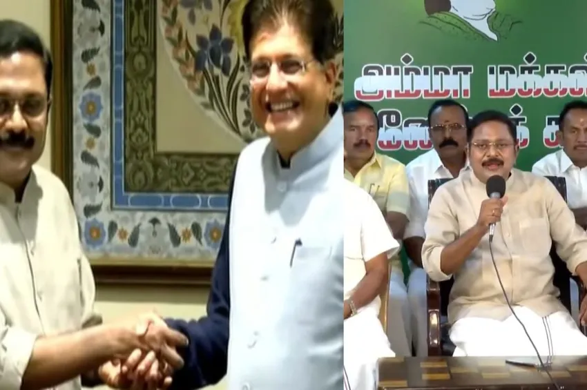 'ஜகா' வாங்கிய டிடிவி: எடப்பாடி பழனிசாமியை ஏற்றுக்கொண்டு மீண்டும் NDA கூட்டணியில் அமமுக!