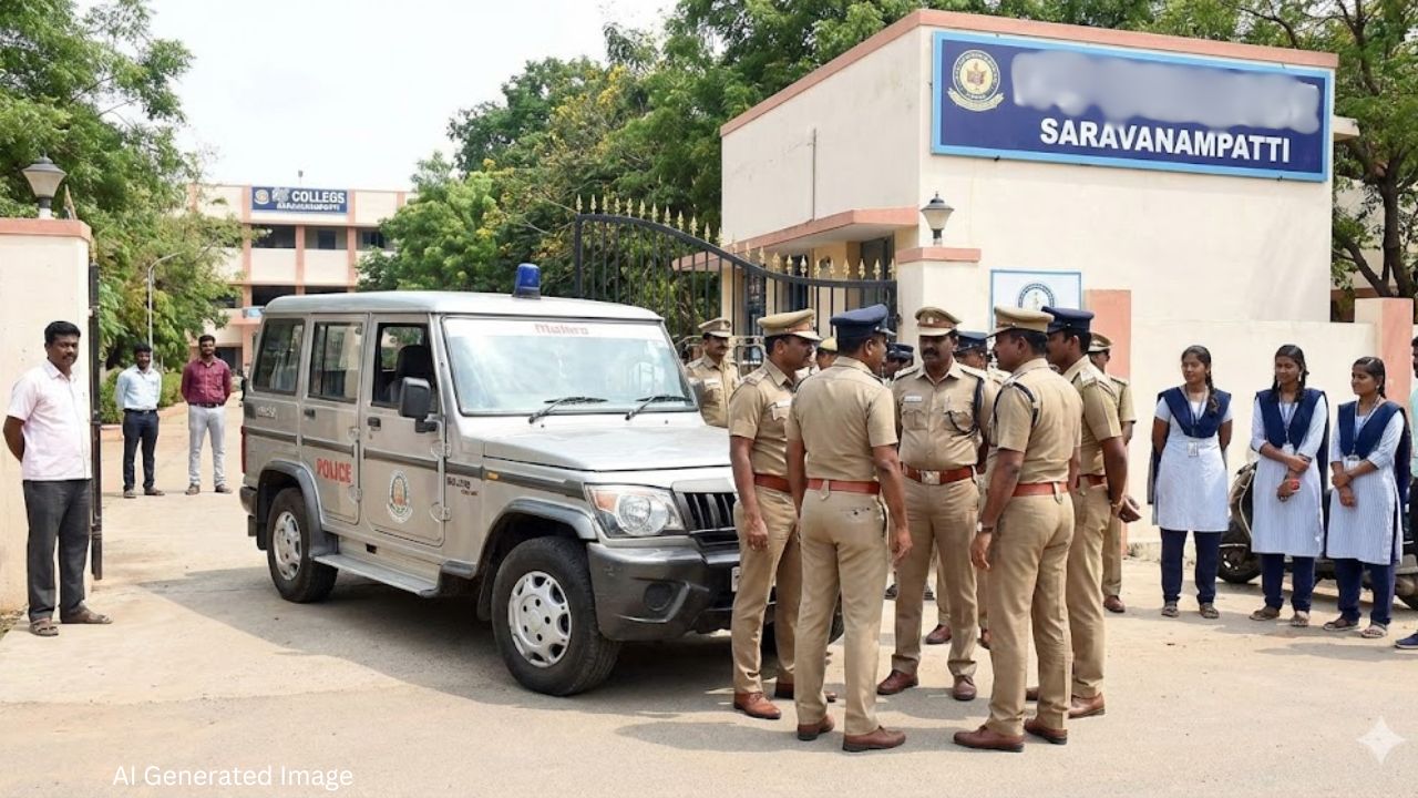 காதலிக்க மறுத்த மாணவிக்குக் கத்திக்குத்து- தனியார் கல்லூரி வளாகத்தில் மாணவன் வெறிச்செயல்!