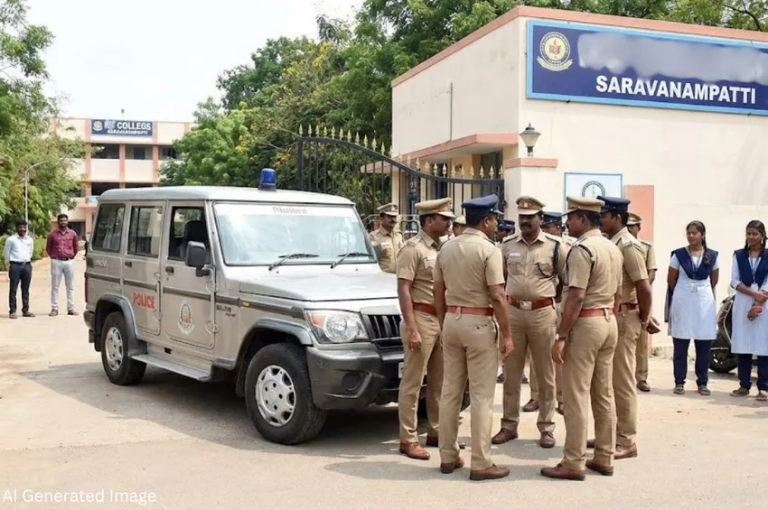 காதலிக்க மறுத்த மாணவிக்குக் கத்திக்குத்து- தனியார் கல்லூரி வளாகத்தில் மாணவன் வெறிச்செயல்!