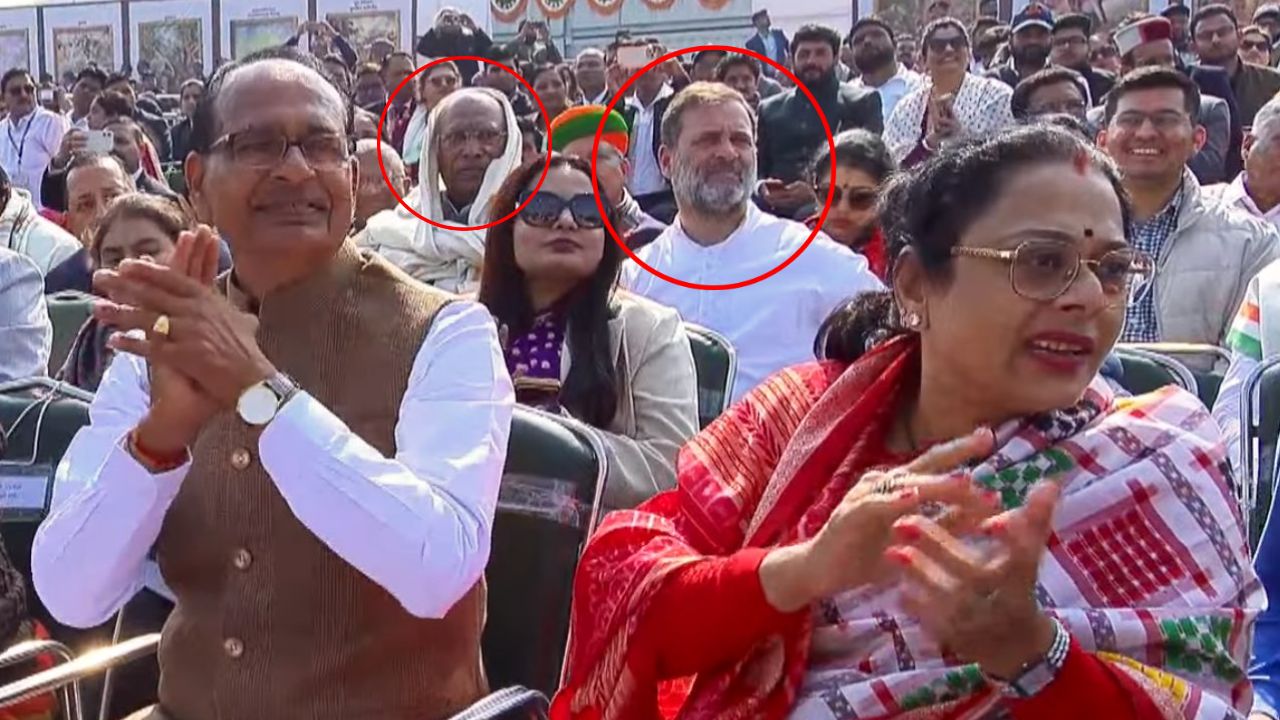 டெல்லியில் குடியரசு தின விழா கோலாகலம்: ராகுல் காந்திக்கு 3-வது வரிசையில் இருக்கை.. மீண்டும் சர்ச்சை!