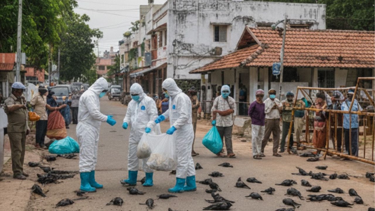காகங்கள் உயிரிழப்பு: சென்னையை அச்சுறுத்தும் பறவைக் காய்ச்சல்!