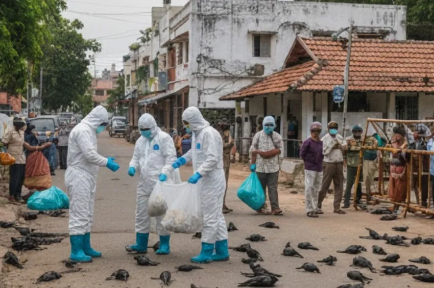 காகங்கள் உயிரிழப்பு: சென்னையை அச்சுறுத்தும் பறவைக் காய்ச்சல்!