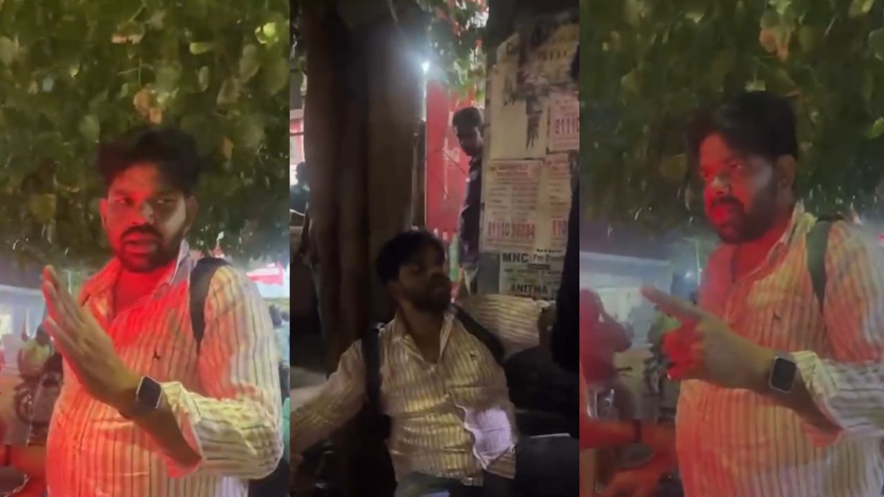 பெண்ணிடம் அத்துமீறிய போதை ஆசாமி.. கையும் களவுமாகப் பிடித்து தட்டிக்கேட்ட வைரல் வீடியோ!