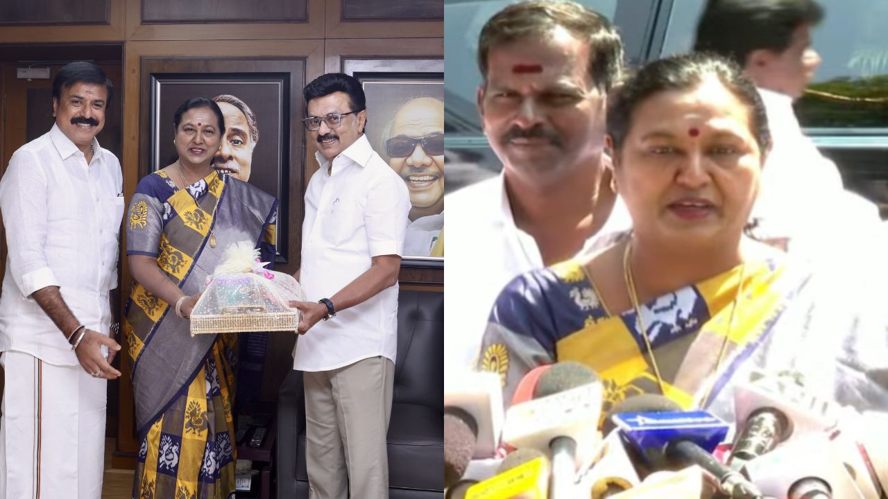 திமுக கூட்டணியில் இணைந்தது தேமுதிக: அறிவாலயத்தில் முதல்வர் ஸ்டாலினுடன் பிரேமலதா சந்திப்பு!