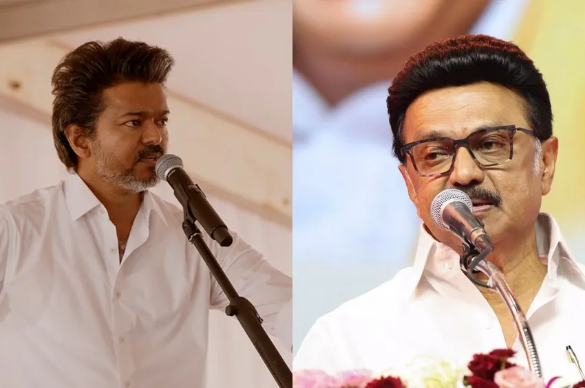 விஜய்க்கும் - ஸ்டாலின் சாருக்கும் இடையே நடக்கும் போர் இது- சேலத்தில் விஜய் பேச்சு!