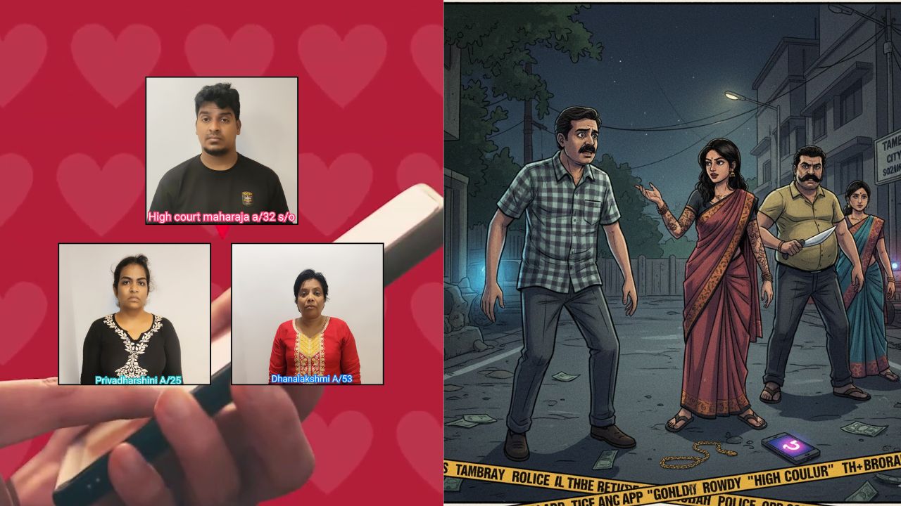 டேட்டிங் ஆப்பில் ஹனி ட்ராப்... ரவுடி உள்பட 3 பேர் கைது!