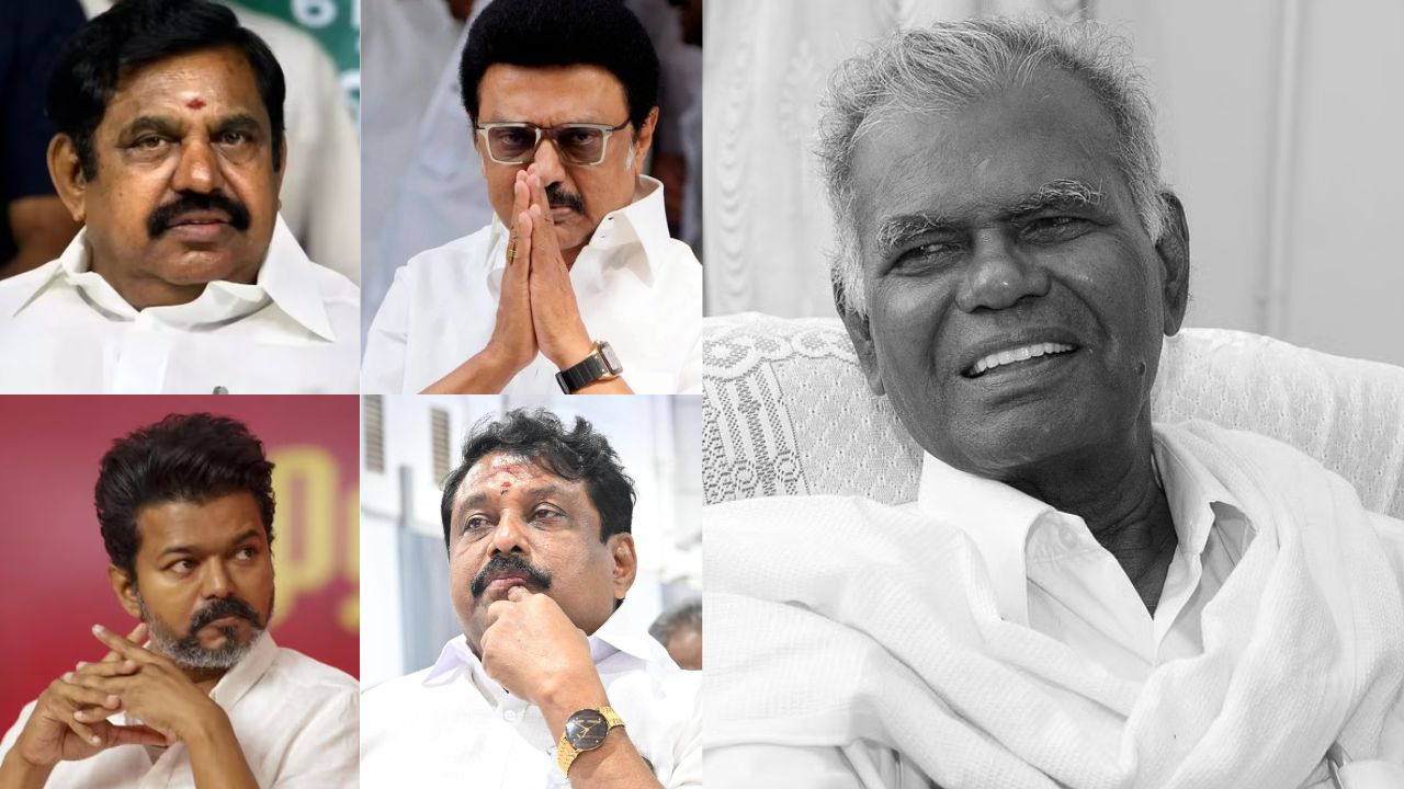 முதுபெரும் தலைவர் நல்லகண்ணு மறைவு: தலைவர்கள் இரங்கல்!