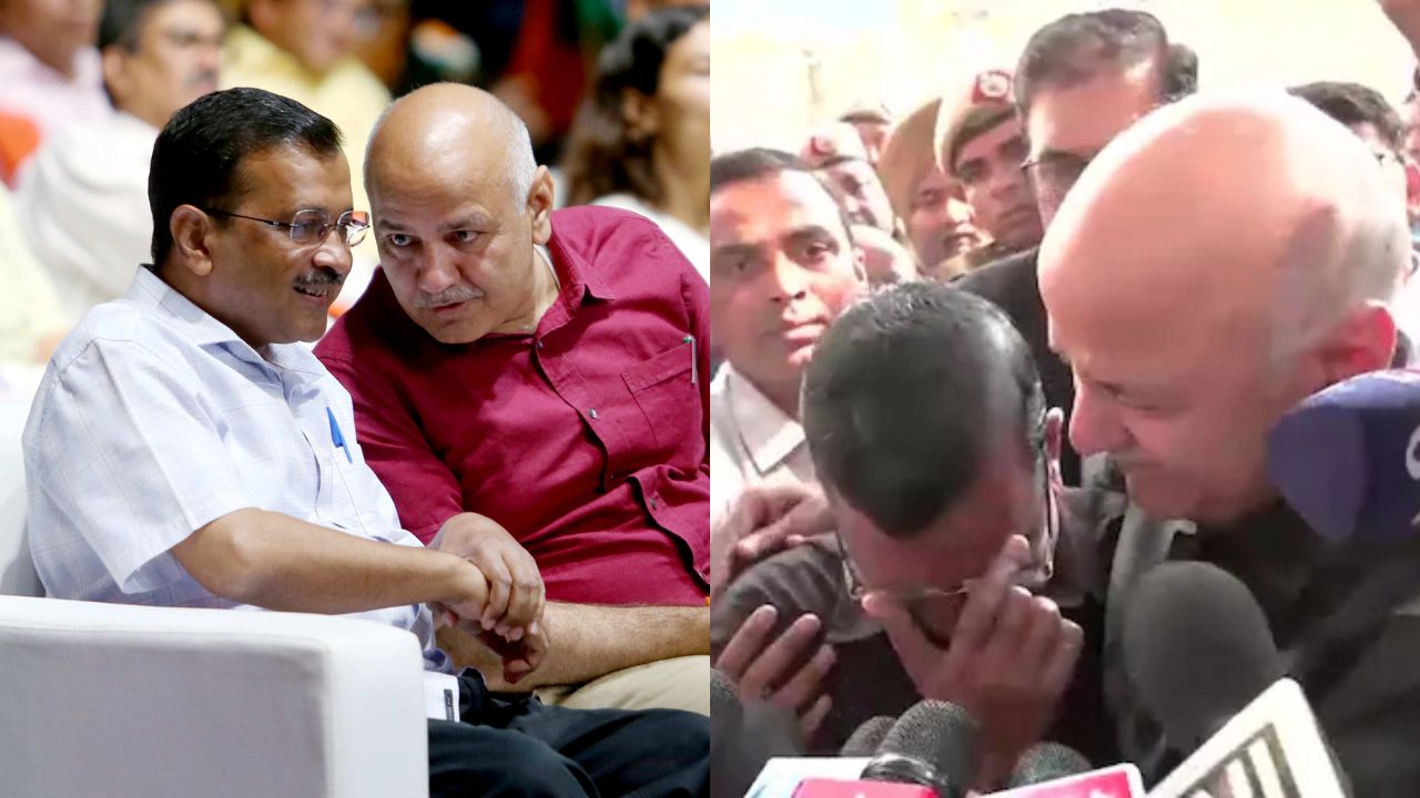 மதுபானக் கொள்கை வழக்கிலிருந்து விடுதலை.. பத்திரிகையாளர்களின் முன் உடைந்து அழுத கெஜ்ரிவால்!