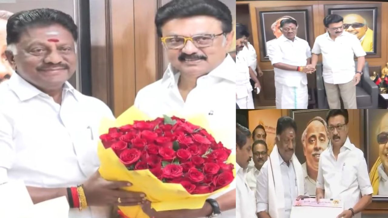 ஜெ.படம் மிஸ்ஸிங்.. அறிவாலயத்தில் அம்மா விசுவாசி.. திமுகவில் ஐக்கியமானார் ஓபிஎஸ்!