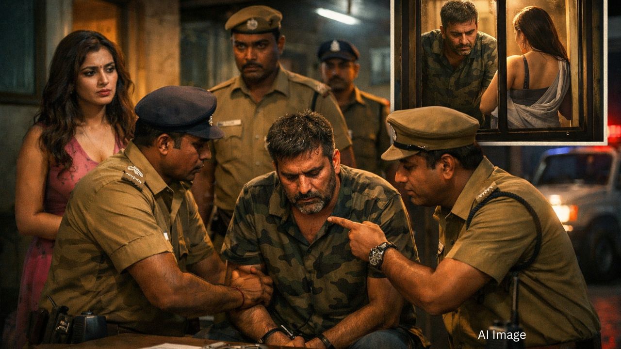 சென்னையில் அதிர்ச்சி.. சீரியல் நடிகை உடை மாற்றுவதை எட்டி பார்த்த Ex.ராணுவ வீரர்!