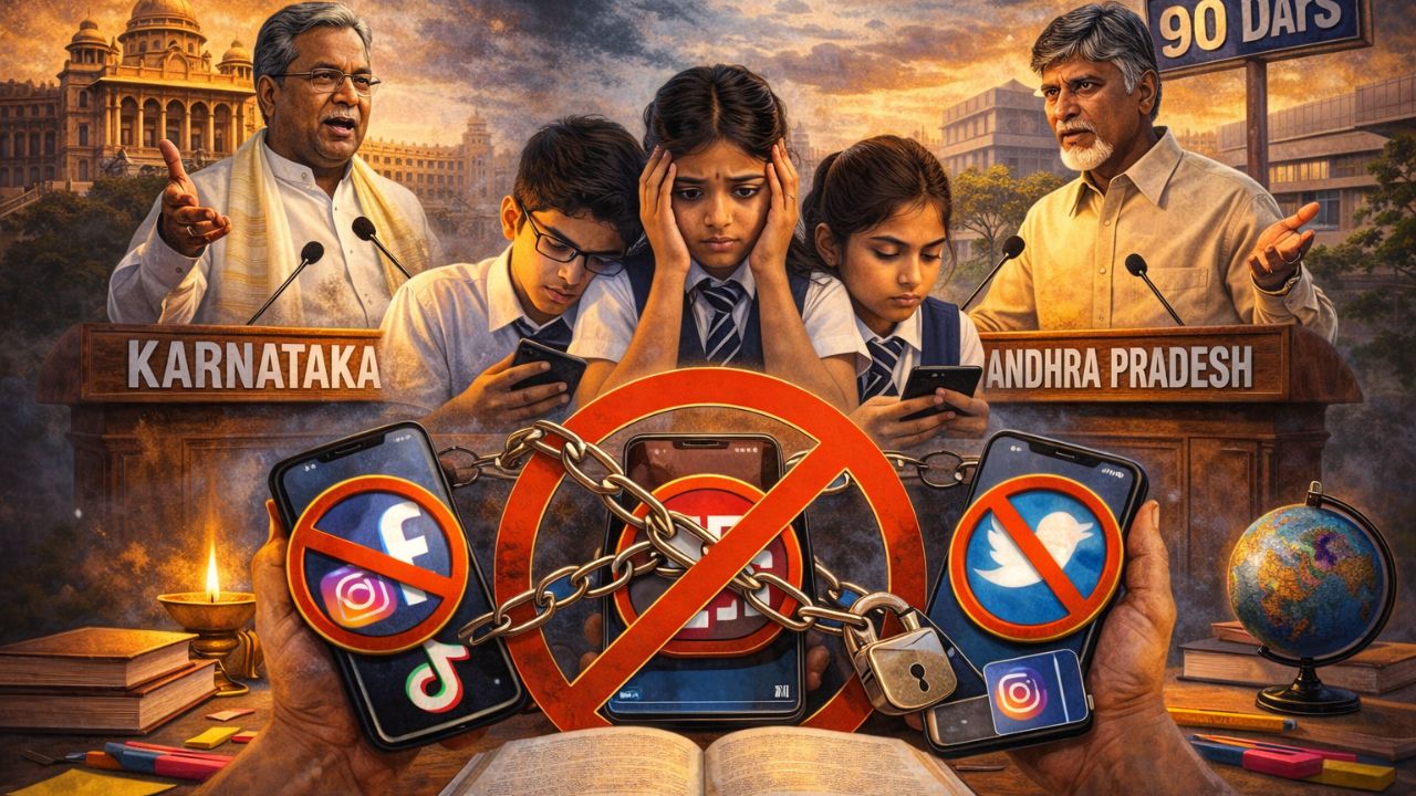 இனி இன்ஸ்டா, பேஸ்புக் கிடையாது.. கர்நாடகா மற்றும் ஆந்திர அரசுகளின் அதிரடி அறிவிப்பு!