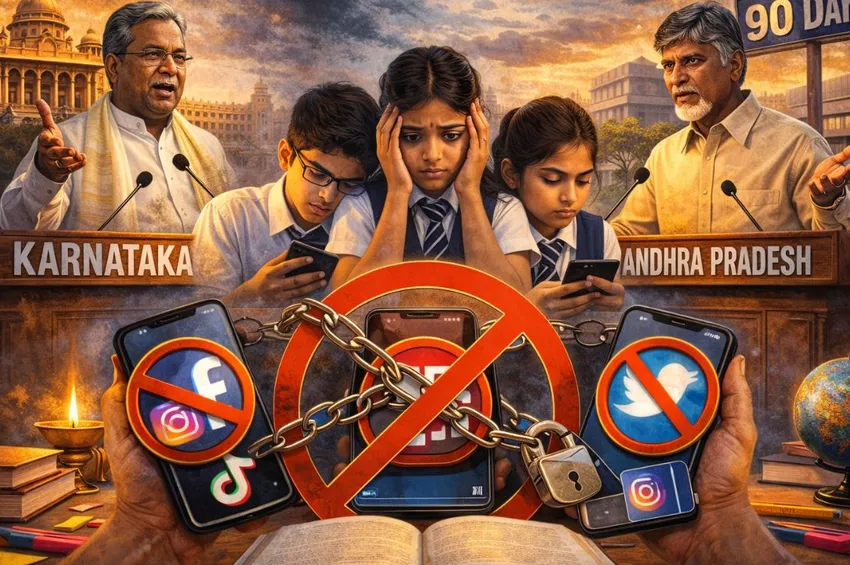 இனி இன்ஸ்டா, பேஸ்புக் கிடையாது.. கர்நாடகா மற்றும் ஆந்திர அரசுகளின் அதிரடி அறிவிப்பு!