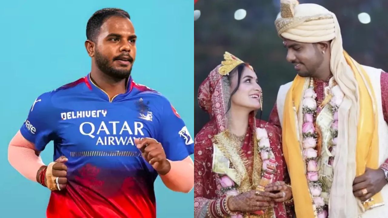 இரண்டு பாலியல் வன்கொடுமை வழக்குகள்.. காதலியை ரகசிய திருமணம் செய்த ஆர்.சி.பி. வீரர்!