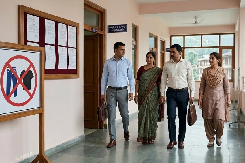 ஜீன்​ஸ், டி-ஷர்ட் அணிய தடை.. ஊழியர்களுக்கு அரசு கடும் கட்டுப்பாடு!