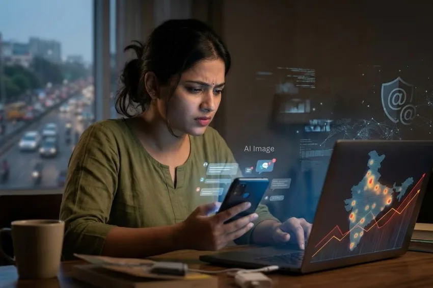 பெண்களுக்கு எதிரான சைபர் குற்றங்கள் அதிகரிப்பு: மத்திய அரசு வெளியிட்ட அதிர்ச்சித் தகவல்!