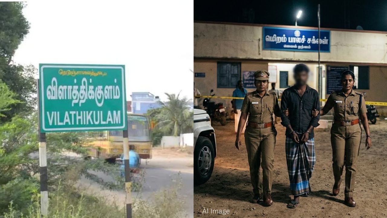விளாத்திகுளம் மாணவி கொலை வழக்கு: 8 நாட்களுக்குப் பின் குற்றவாளி கைது!