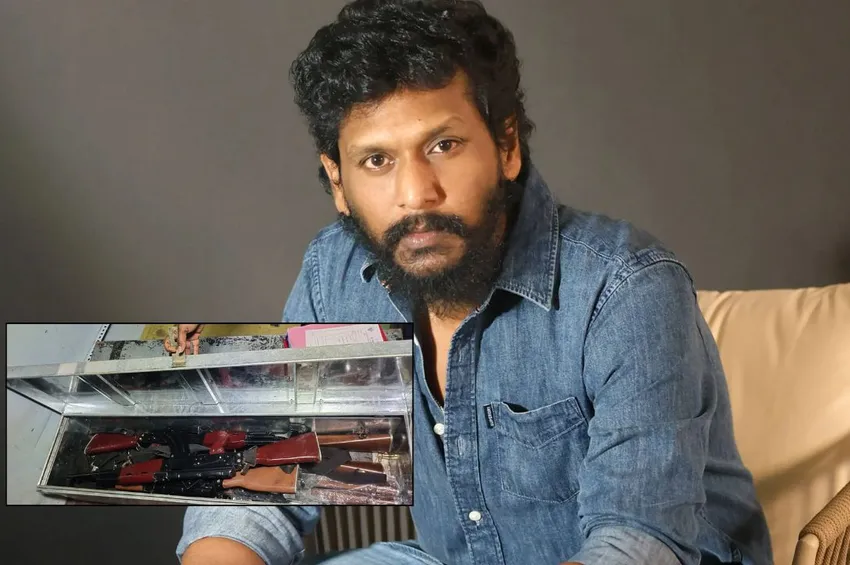 பறக்கும் படையினர் சோதனையில் சிக்கிய ஏ.கே. 47: பின்னணியில் லோகேஷ் கனகராஜ்!