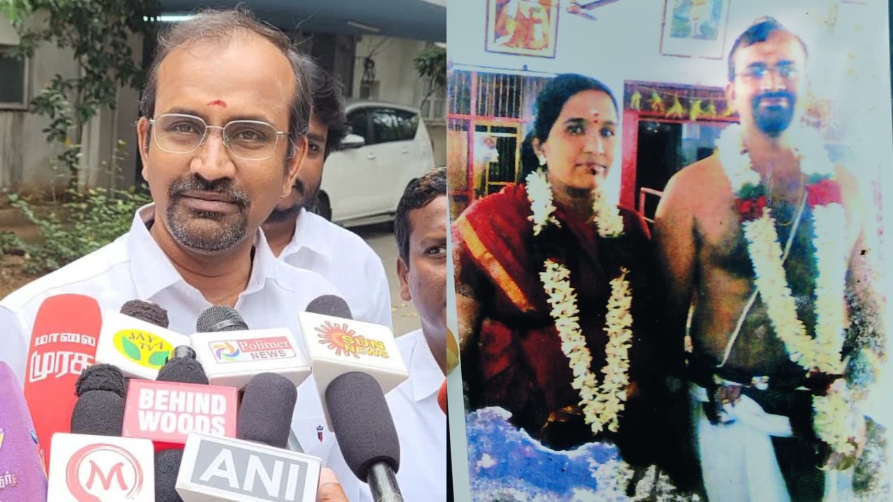 மயிலாப்பூர் தவெக வேட்பாளர் மீது மனைவி புகார்: குழந்தையை மீட்டுத் தரக்கோரி முறையீடு!