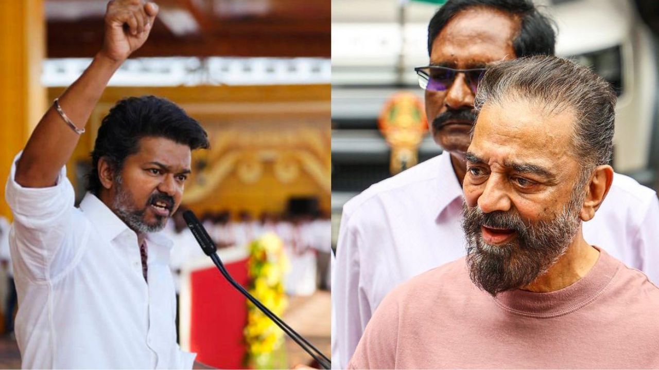 திமுக கூட்டணிக்காகக் களம் இறங்கும் கமல்: விஜய் போட்டியிடும் தொகுதிகளில் அதிரடிப் பிரசாரம்!