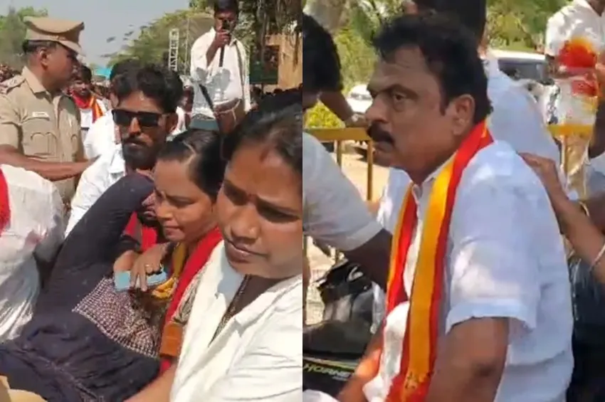 திருப்பூரில் விஜய் பிரசாரம்: கடும் வெயில் தாக்கத்தால் வேட்பாளர் உட்பட 10 பேர் மயக்கம்!