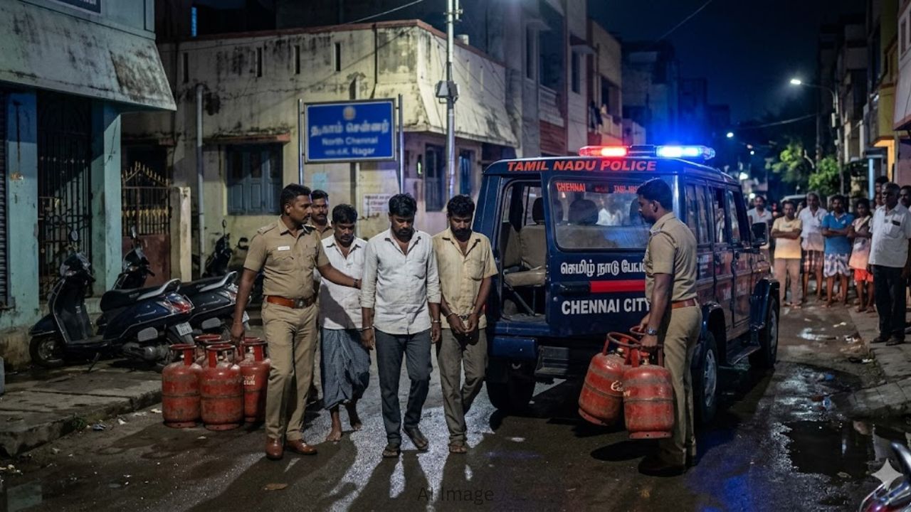 உஷார் மக்களே.. சென்னையில் தொடரும் சிலிண்டர் திருட்டுகள்!