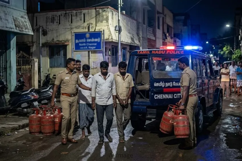 உஷார் மக்களே.. சென்னையில் தொடரும் சிலிண்டர் திருட்டுகள்!