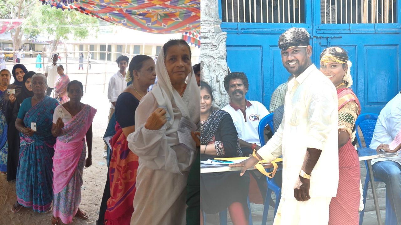 மதியம் 3 மணி நிலவரம்: தமிழகத்தில் 70% வாக்குகள் பதிவு!