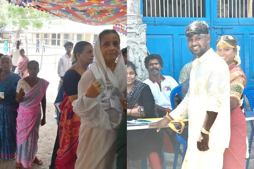 மதியம் 3 மணி நிலவரம்: தமிழகத்தில் 70% வாக்குகள் பதிவு!