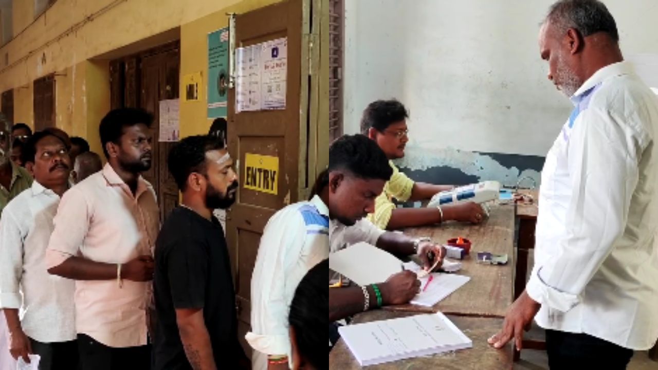 தமிழக சட்டப்பேரவை தேர்தல்: 9 மணி நிலவரப்படி 17.69 % வாக்குபதிவு!
