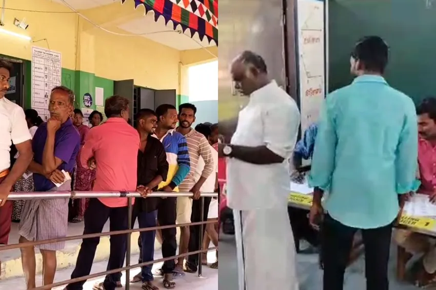 சட்டப்பேரவை தேர்தல் வாக்குப்பதிவு நிறைவு: வரலாறு படைத்த தமிழகம்!
