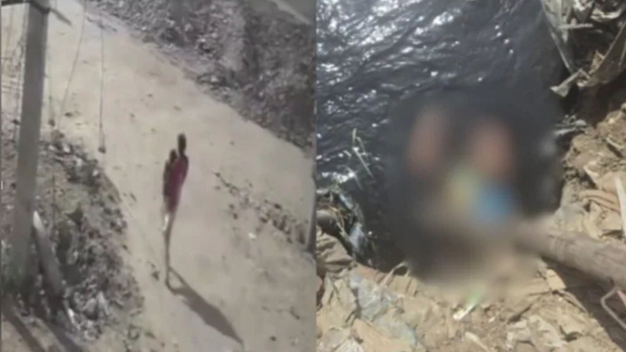 வறுமையின் கோரமுகம்: ஒன்றரை வயது குழந்தையை உயிருடன் சாக்கடையில் வீசிய தாய்!