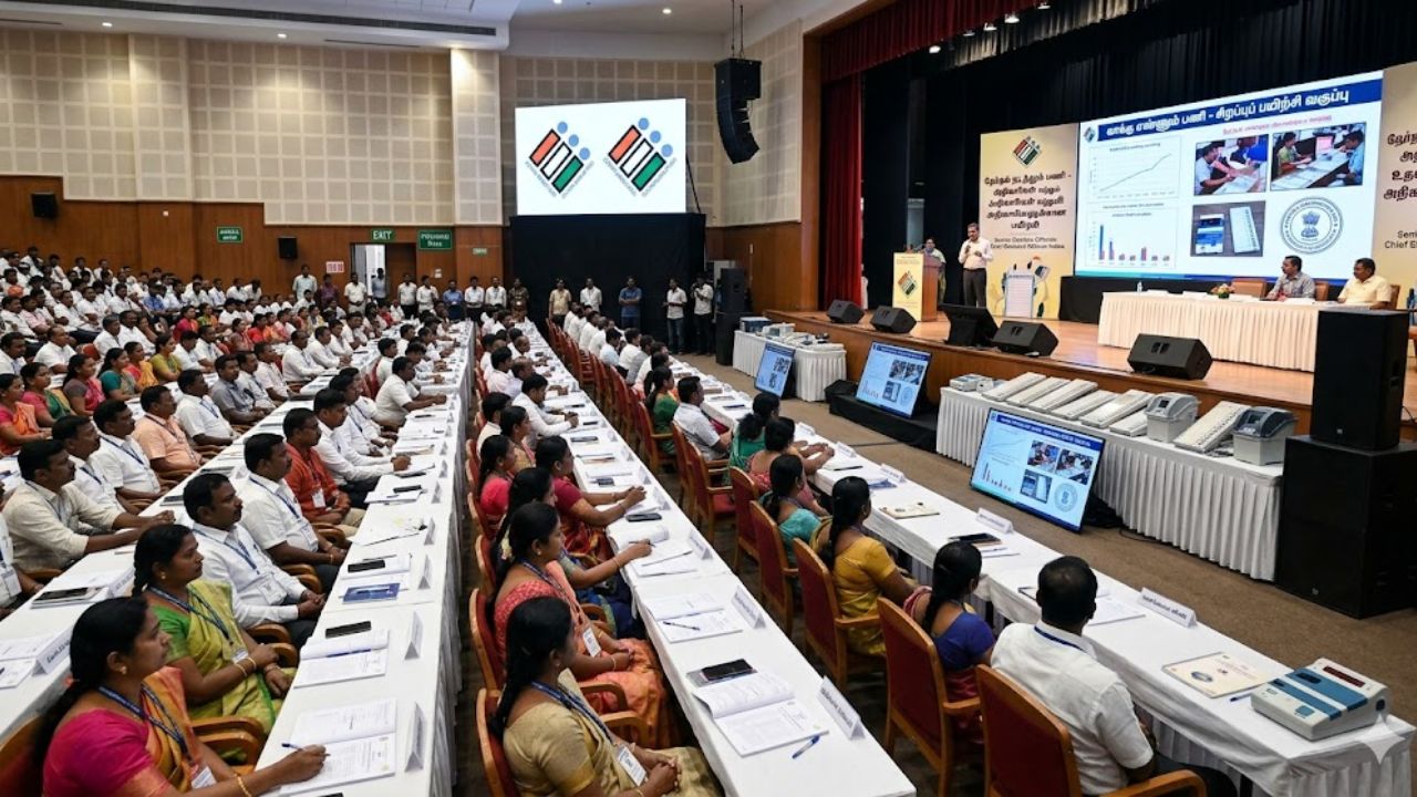 வாக்கு எண்ணிக்கைக்கான முன்னேற்பாடு: சென்னையில் நாளை தேர்தல் அதிகாரிகளுக்குச் சிறப்புப் பயிற்சி!