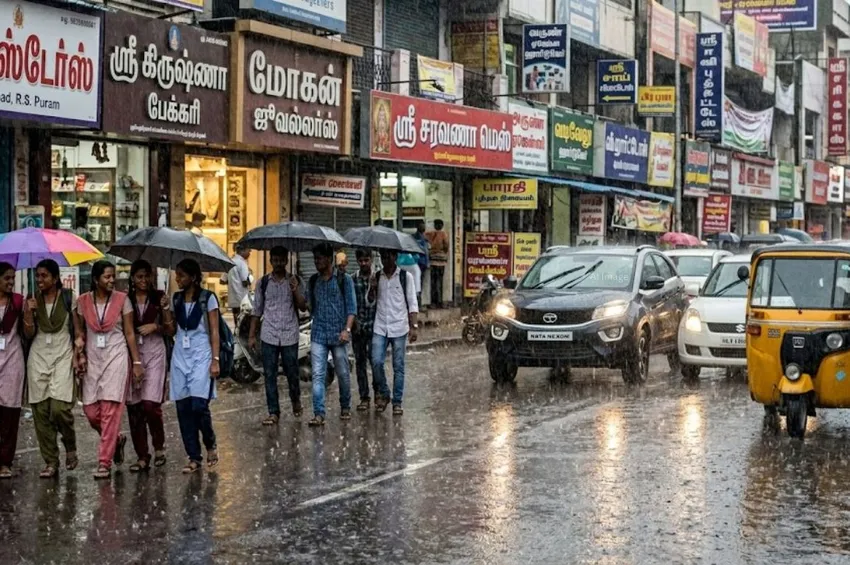 TN Weather: தமிழகத்தில் 6 மாவட்டங்களுக்கு கனமழை எச்சரிக்கை!
