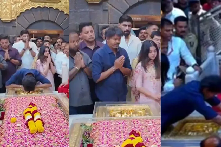 ஆன்மீகப் பயணம்: திருச்செந்தூரைத் தொடர்ந்து சீரடியில் தவெக தலைவர் விஜய் வழிபாடு!