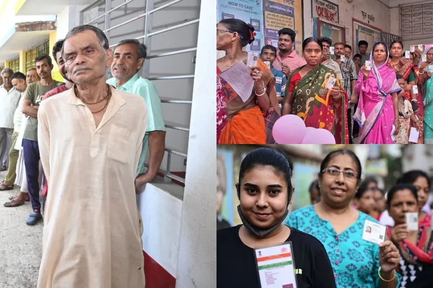 மேற்கு வங்க இறுதிக்கட்டத் தேர்தல்: காலை 9 மணி நிலவரப்படி 18.39% வாக்குப்பதிவு!