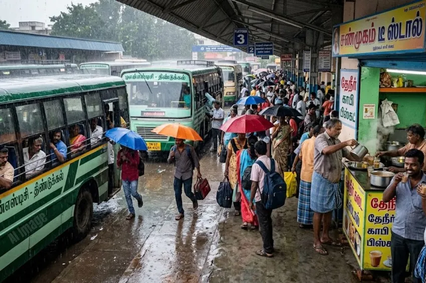 TN Weather: தேனி, திண்டுக்கல் உள்பட 8 மாவட்டங்களில் கனமழை பெய்ய வாய்ப்பு!
