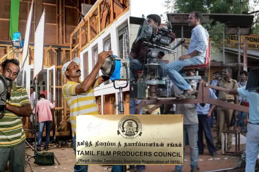 திரைப்பட தயாரிப்பாளர்கள் சங்கம் இன்று வேலை நிறுத்தம்! 30-க்கும் மேற்பட்ட படப்பிடிப்புகள் ரத்து!