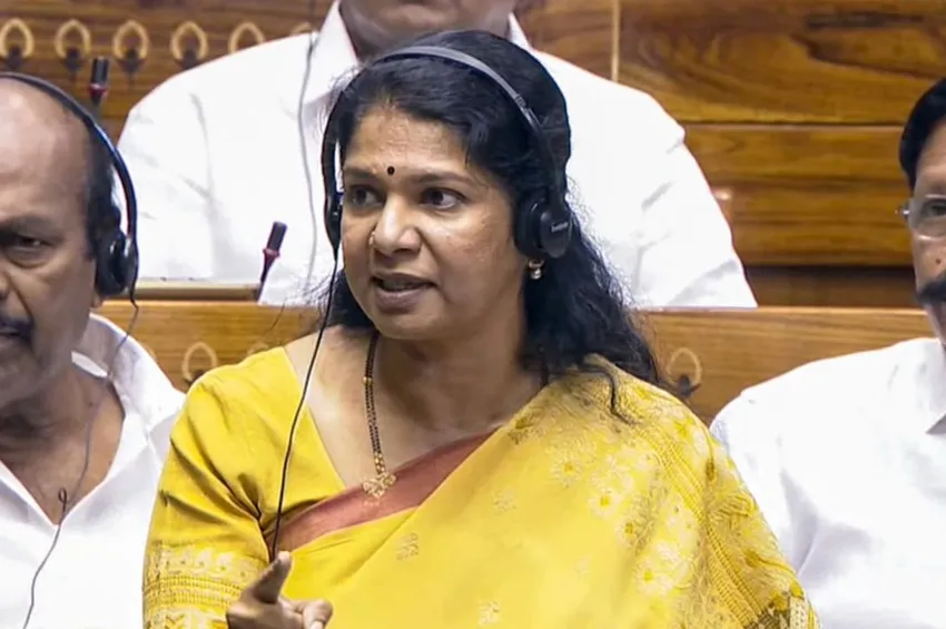 காங்கிரஸ் - திமுக கூட்டணி முறிவு: நாடாளுமன்ற இருக்கைகளை மாற்றக்கோரி சபாநாயகருக்கு கனிமொழி கடிதம்!