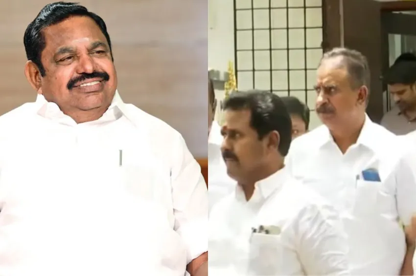 இபிஎஸ் இல்லத்தில் எஸ்.பி. வேலுமணி ஆதரவு எம்எல்ஏக்கள்.. தனித்து நிற்கும் சி.வி. சண்முகம்!