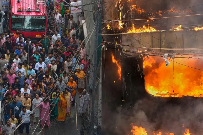 டெல்லி ஹோட்டலில் பயங்கரத் தீ விபத்து: 20 பேர் பரிதாபமாகப் பலி!