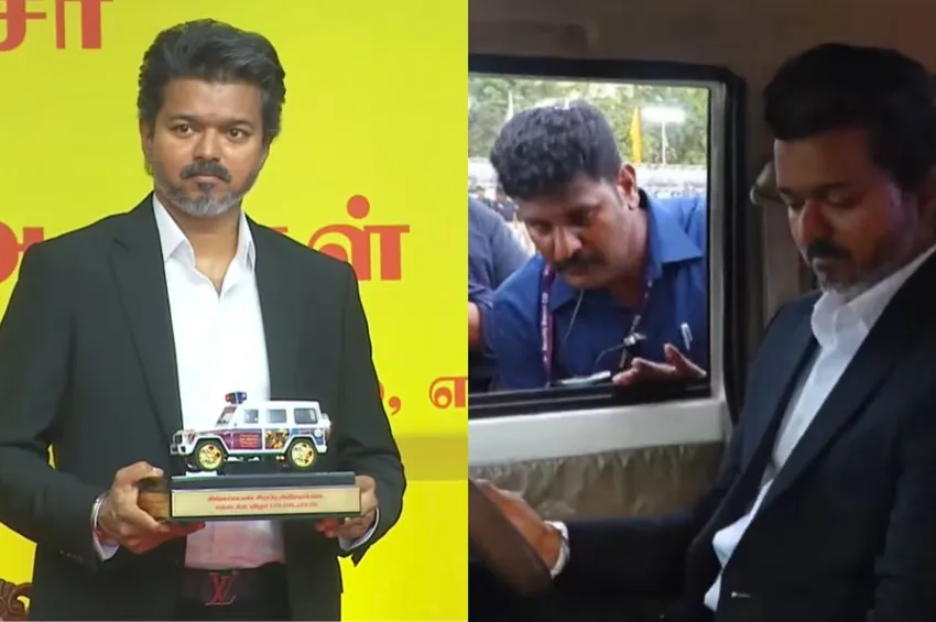 சிங்கப் பெண் அதிரடிப்படை தொடக்கம்: வாகனத்தை ஒட்டி பார்த்த முதல்வர் விஜய்!