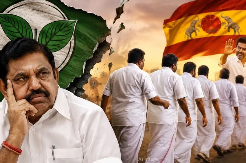 அதிமுகவிலிருந்து தவெகவுக்குத் தாவும் நிர்வாகிகள்: எடப்பாடி பழனிசாமி அப்செட்!