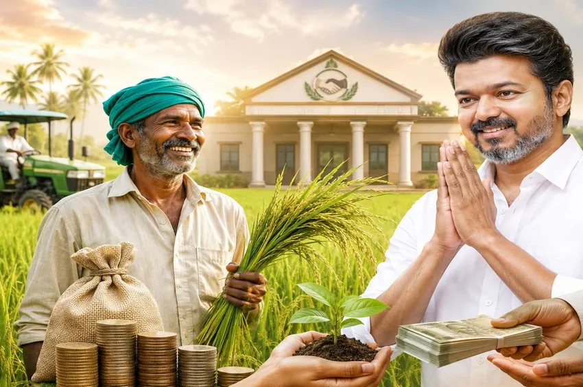 விவசாயிகளுக்கு மகிழ்ச்சி செய்தி: ரூ.75,000 வரை பயிர்க்கடன் முழுமையாக தள்ளுபடி! விவசாயிகளுக்கு மகிழ்ச்சி செய்தி: ரூ.75,000 வரை பயிர்க்கடன் முழுமையாக தள்ளுபடி!