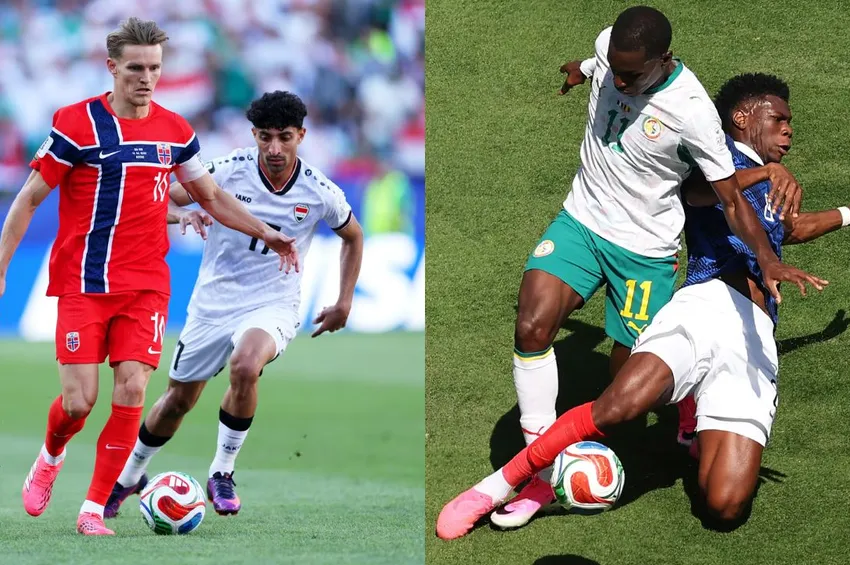 FIFA: உலகக் கோப்பை கால்பந்து: செனகலை வீழ்த்திய பிரான்ஸ்; ஈராக்கை துவம்சம் செய்த நார்வே! FIFA: உலகக் கோப்பை கால்பந்து: செனகலை வீழ்த்திய பிரான்ஸ்; ஈராக்கை துவம்சம் செய்த நார்வே!