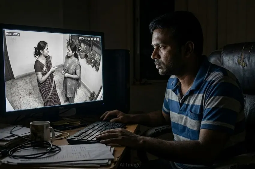 வீட்டிற்குள் சிசிடிவி கண்காணிப்பு: புதுமணப் பெண்ணின் விபரீத முடிவு! வீட்டிற்குள் சிசிடிவி கண்காணிப்பு: புதுமணப் பெண்ணின் விபரீத முடிவு!