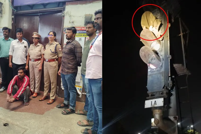 பகலில் ஆட்டோ டிரைவர்; இரவில் திருடன்.. ரயில்வே சிக்னலில் துணி கட்டி கொள்ளை: அதிர்ச்சி சம்பவம்!