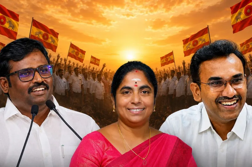 3 அமைச்சர்கள்.. 5 கோஷ்டிகள்.. த.வெ.க. தடாலடி அரசியலால் தடதடக்கும் நாமக்கல்!