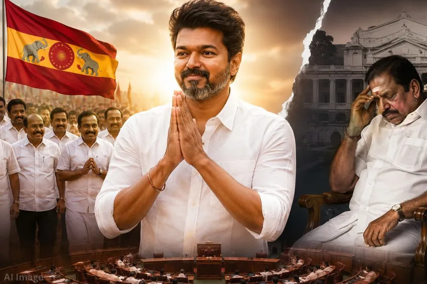 அதிமுகவிலிருந்து 10 எம்.எல்.ஏ-க்கள் த.வெ.க-விற்குத் தாவல்? தனிப்பெரும்பான்மையை நோக்கி நகரும் விஜய்!